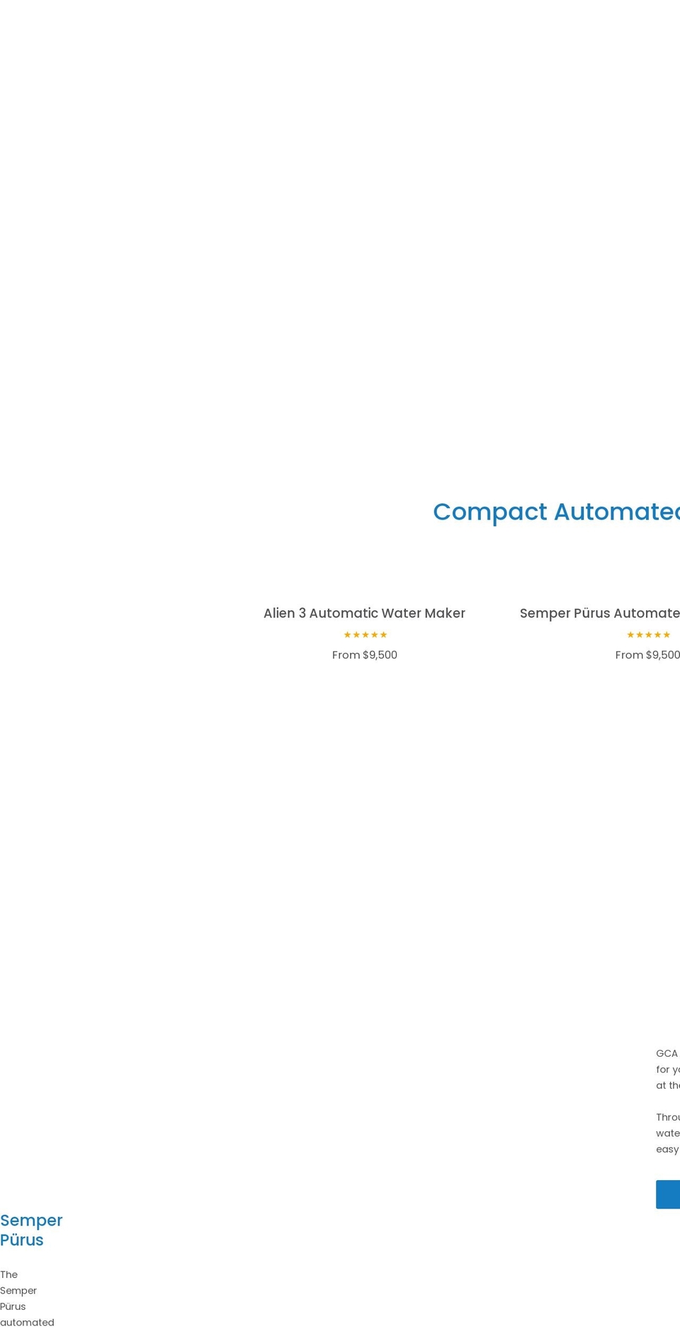 gcaaw.com shopify website screenshot