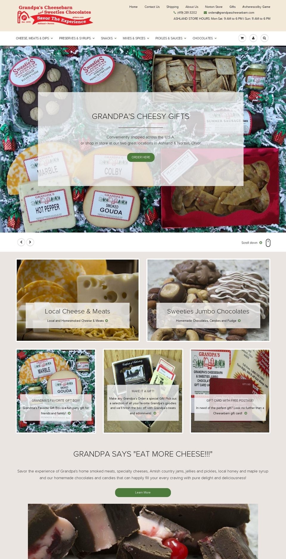 gcbarn.com — Shopify storefront screenshot