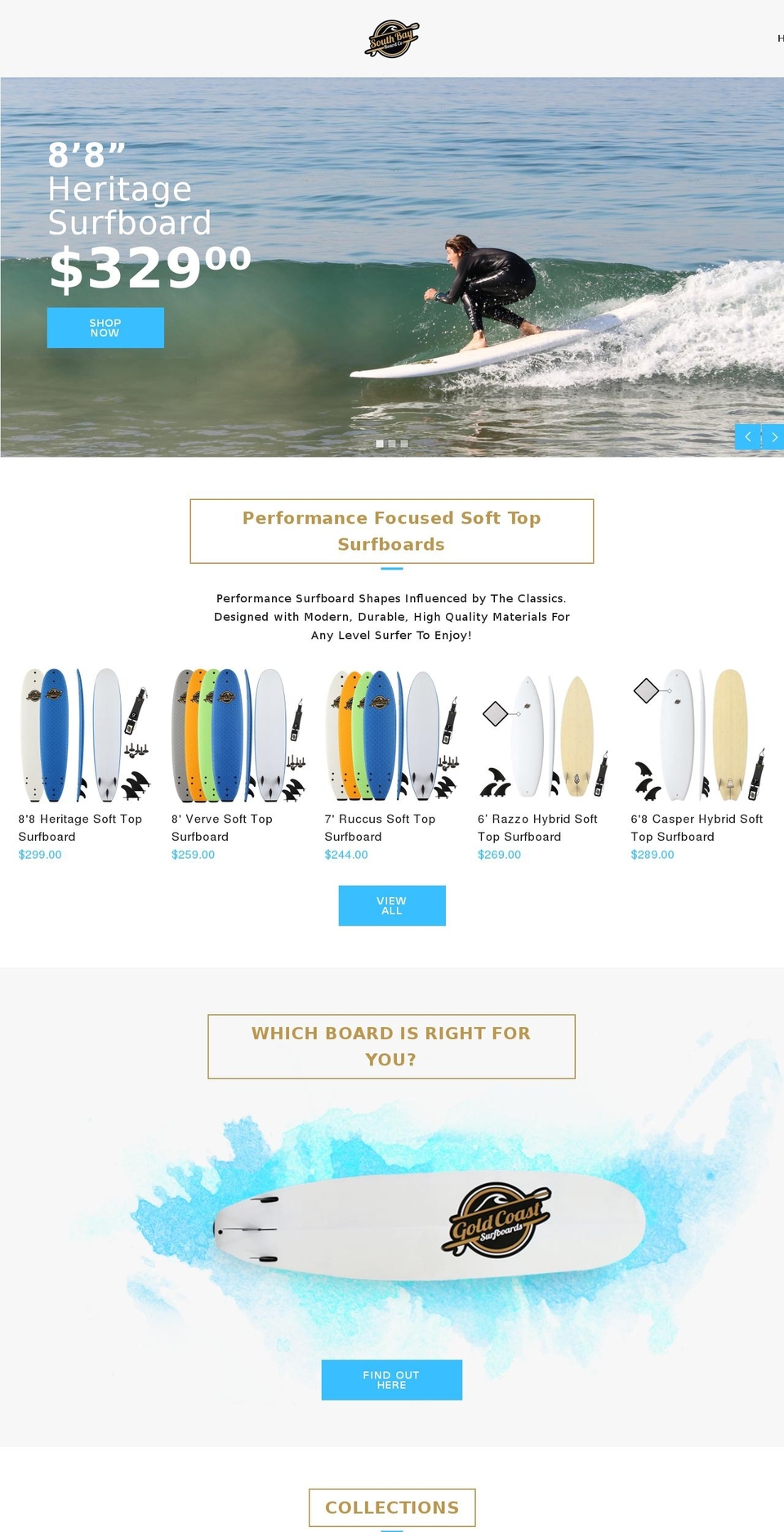 gcboards.net shopify website screenshot