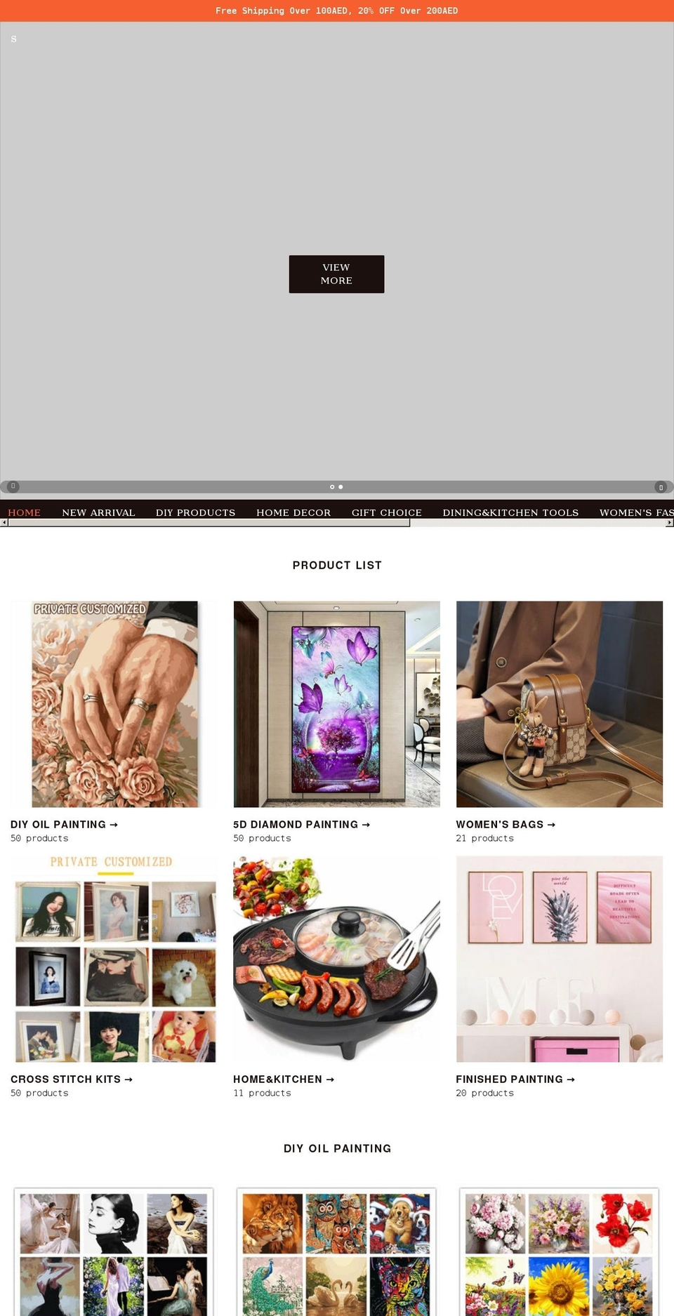 Caros--sections-ready Shopify theme site example gccemart.com