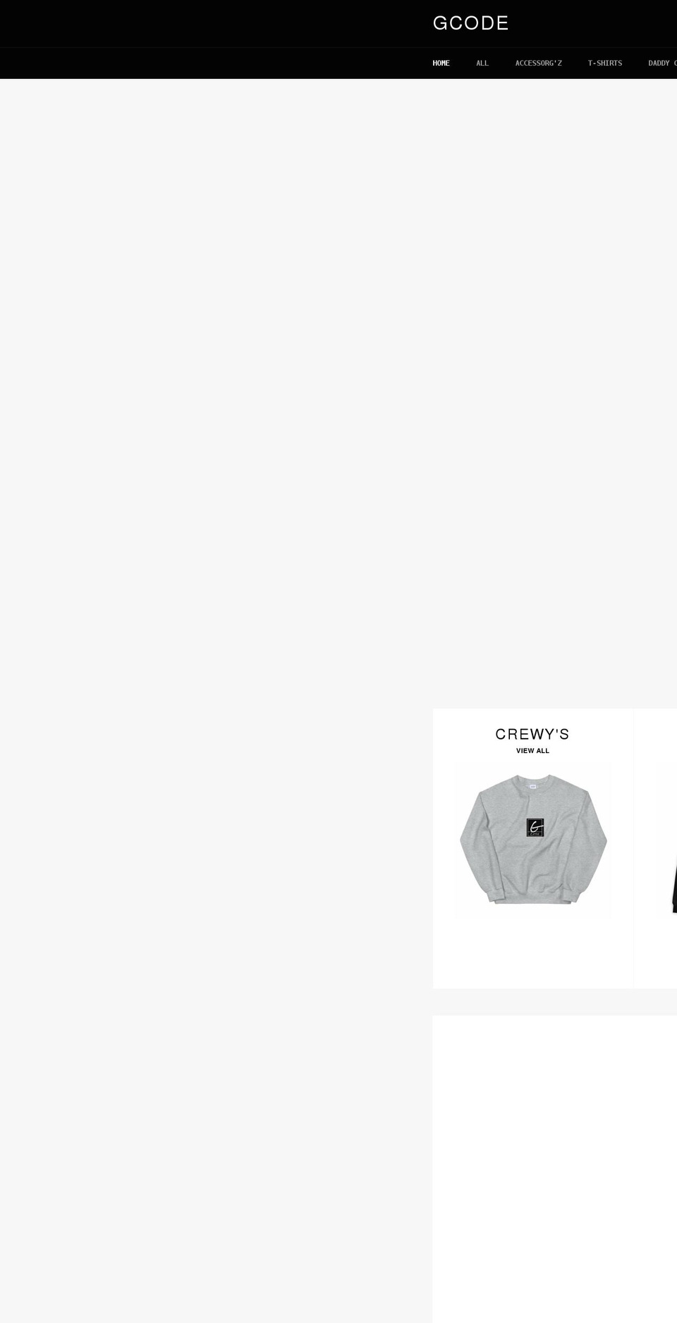gcodeofconduct.com shopify website screenshot