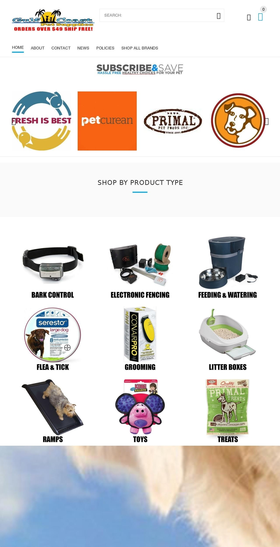 install-me-yourstore-v2-1-9 Shopify theme site example gcpet.com
