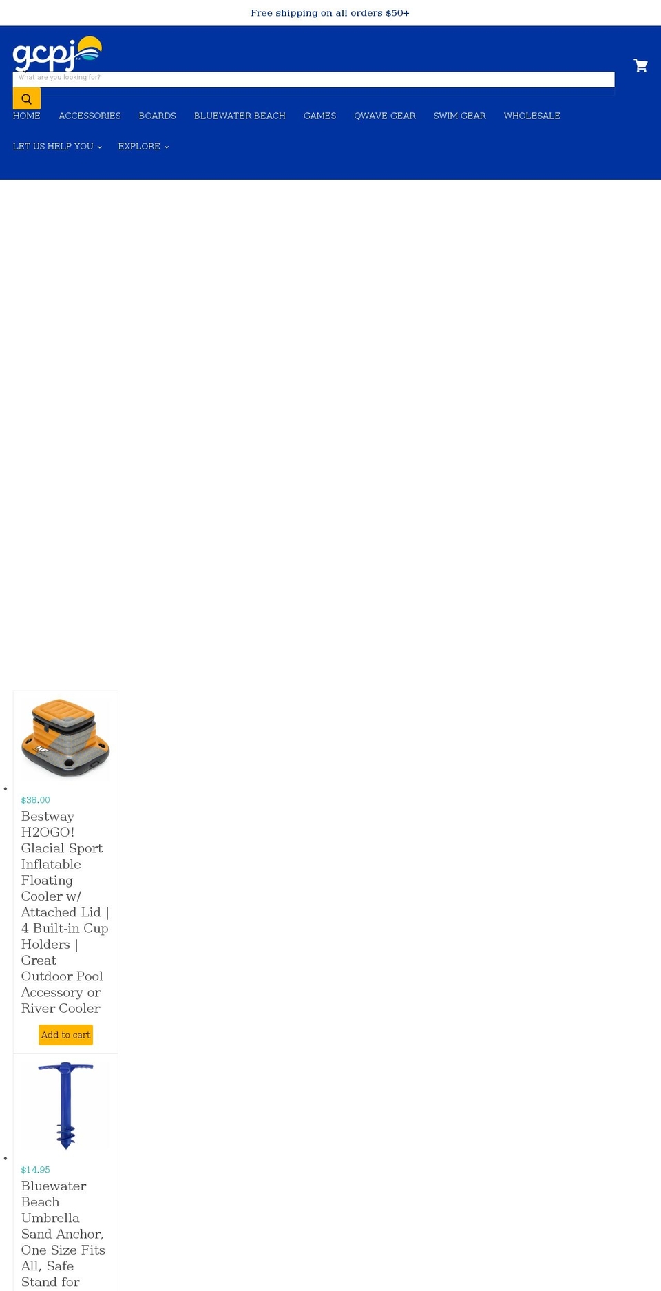 gcpjack.com shopify website screenshot