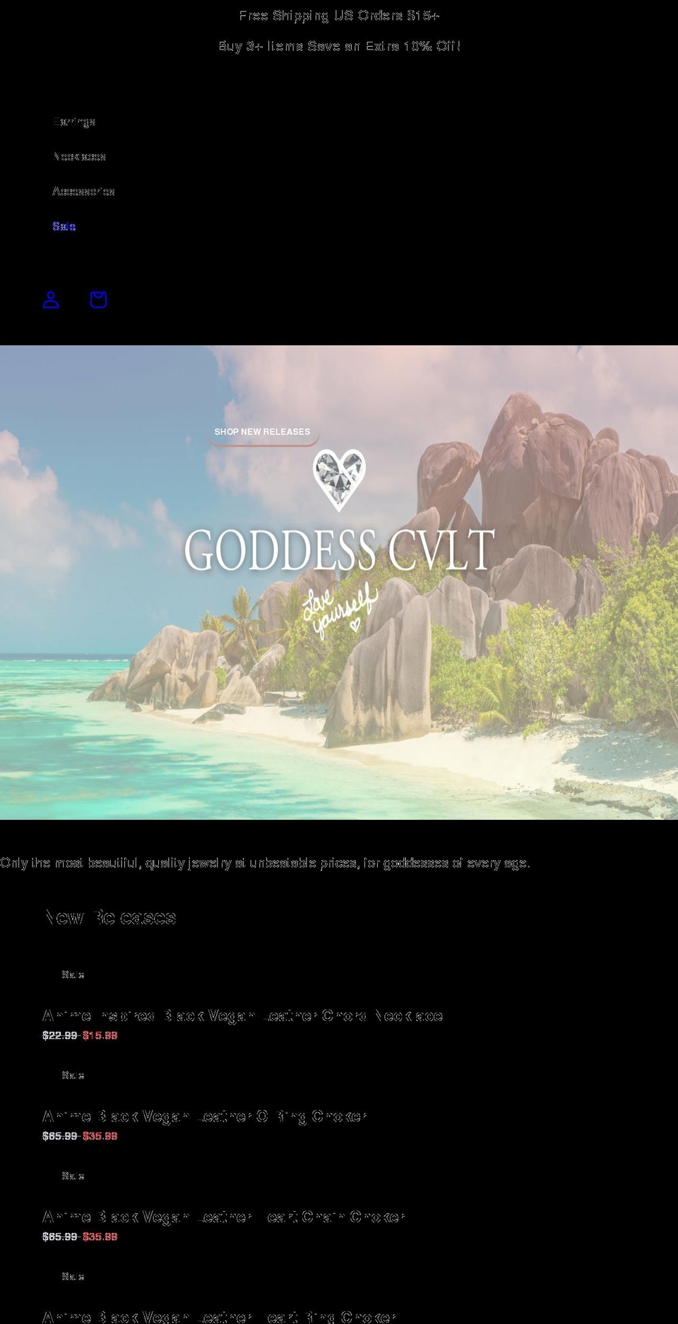 gcvlt.com shopify website screenshot
