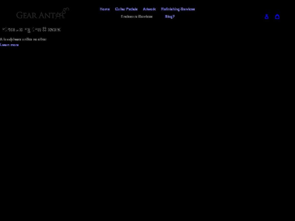 gearant.com shopify website screenshot