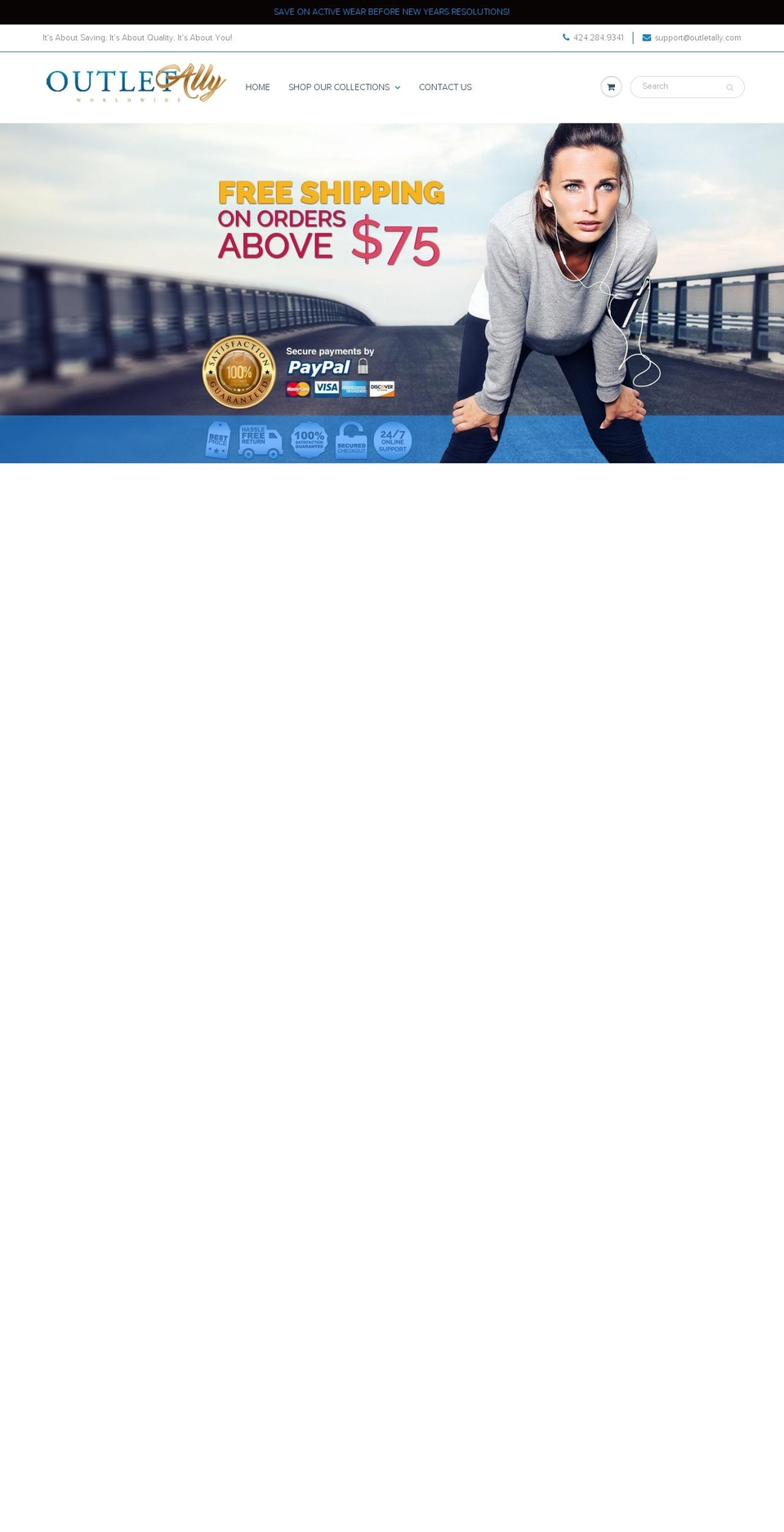 gearanytime.com — Shopify storefront screenshot