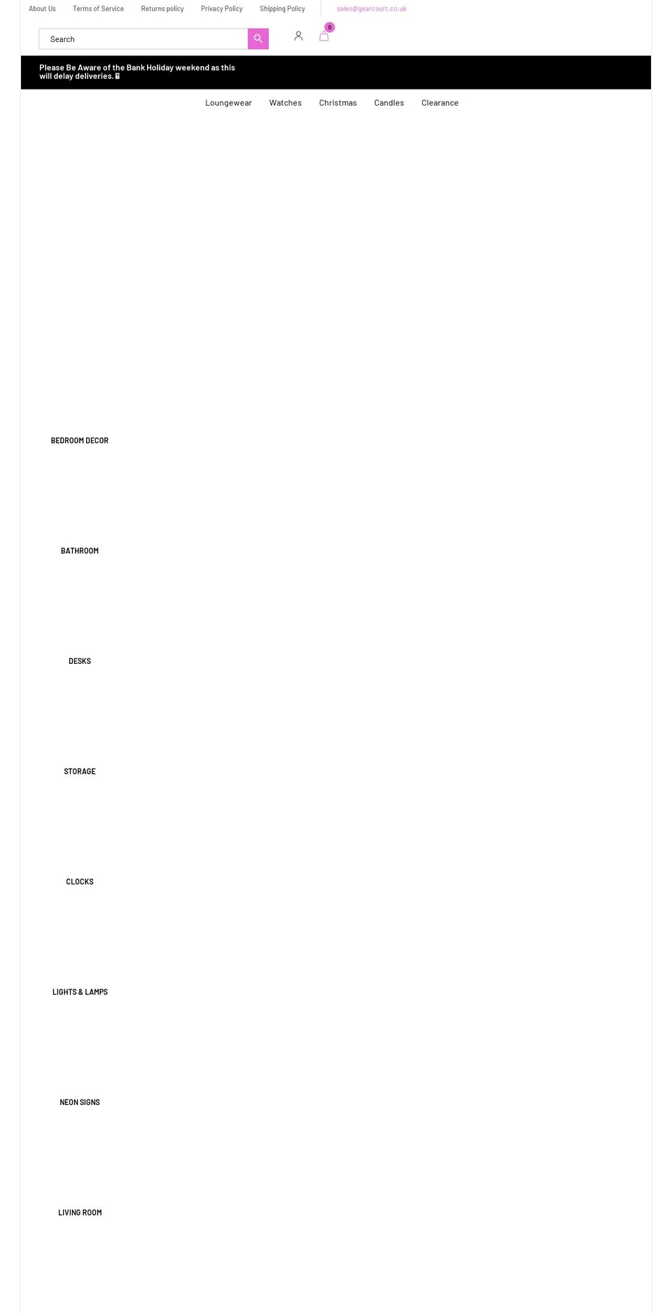 gearcourt.co.uk shopify website screenshot
