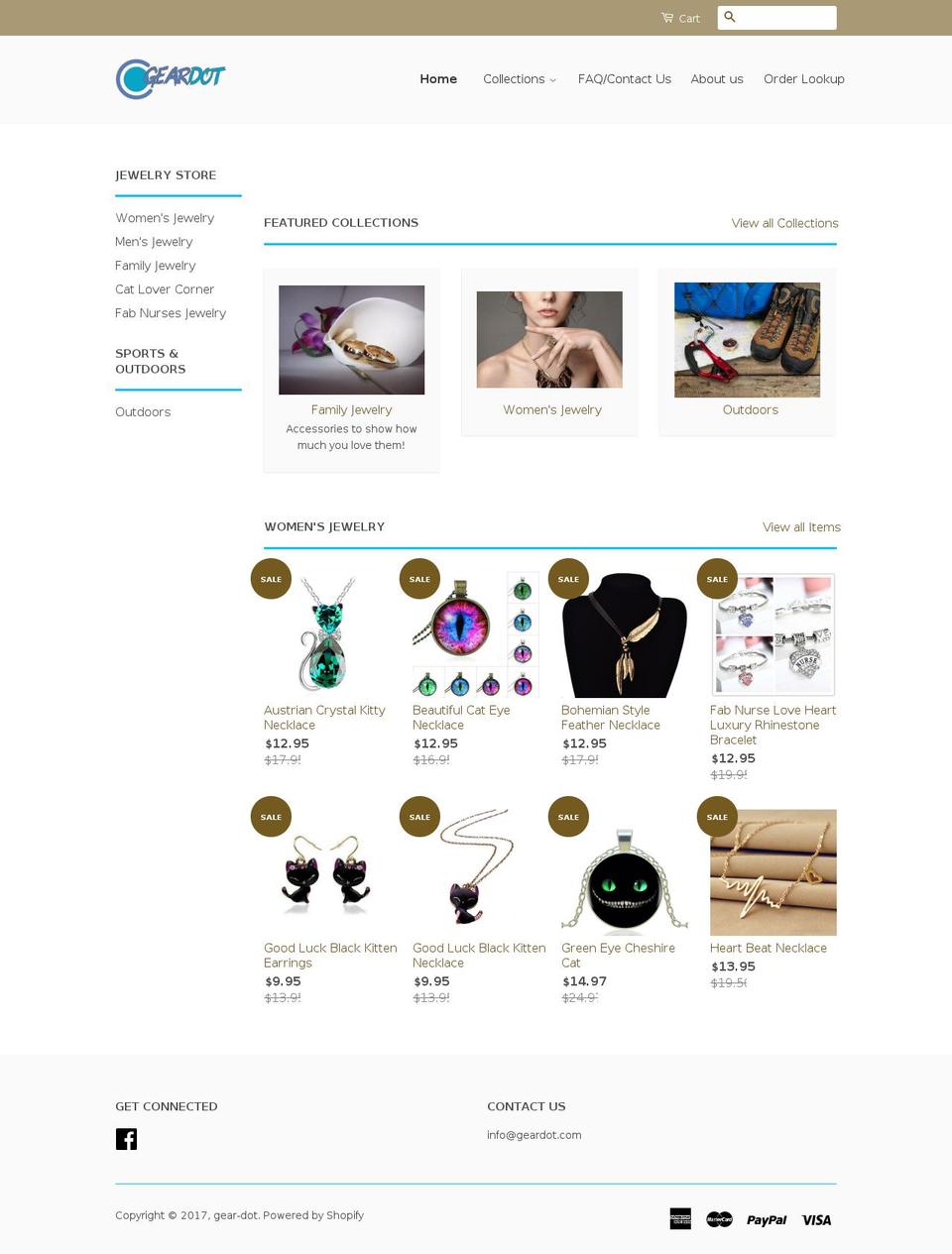 geardot.com shopify website screenshot