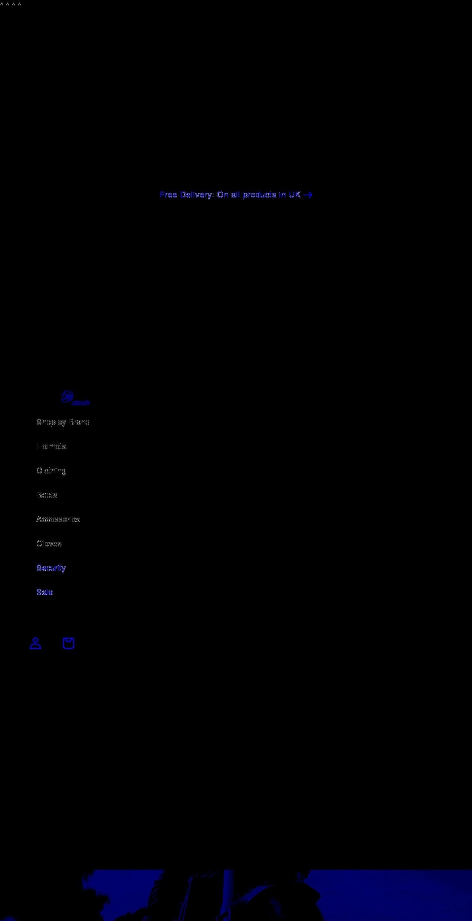 gearedbike.co.uk shopify website screenshot