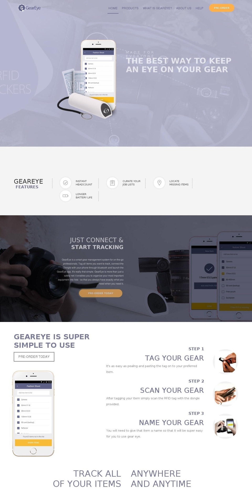 geareye.co shopify website screenshot