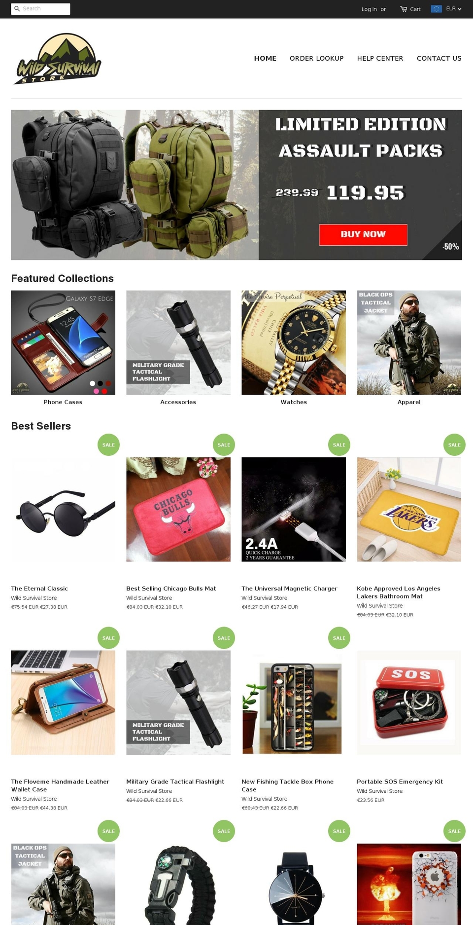 gearforall.com shopify website screenshot