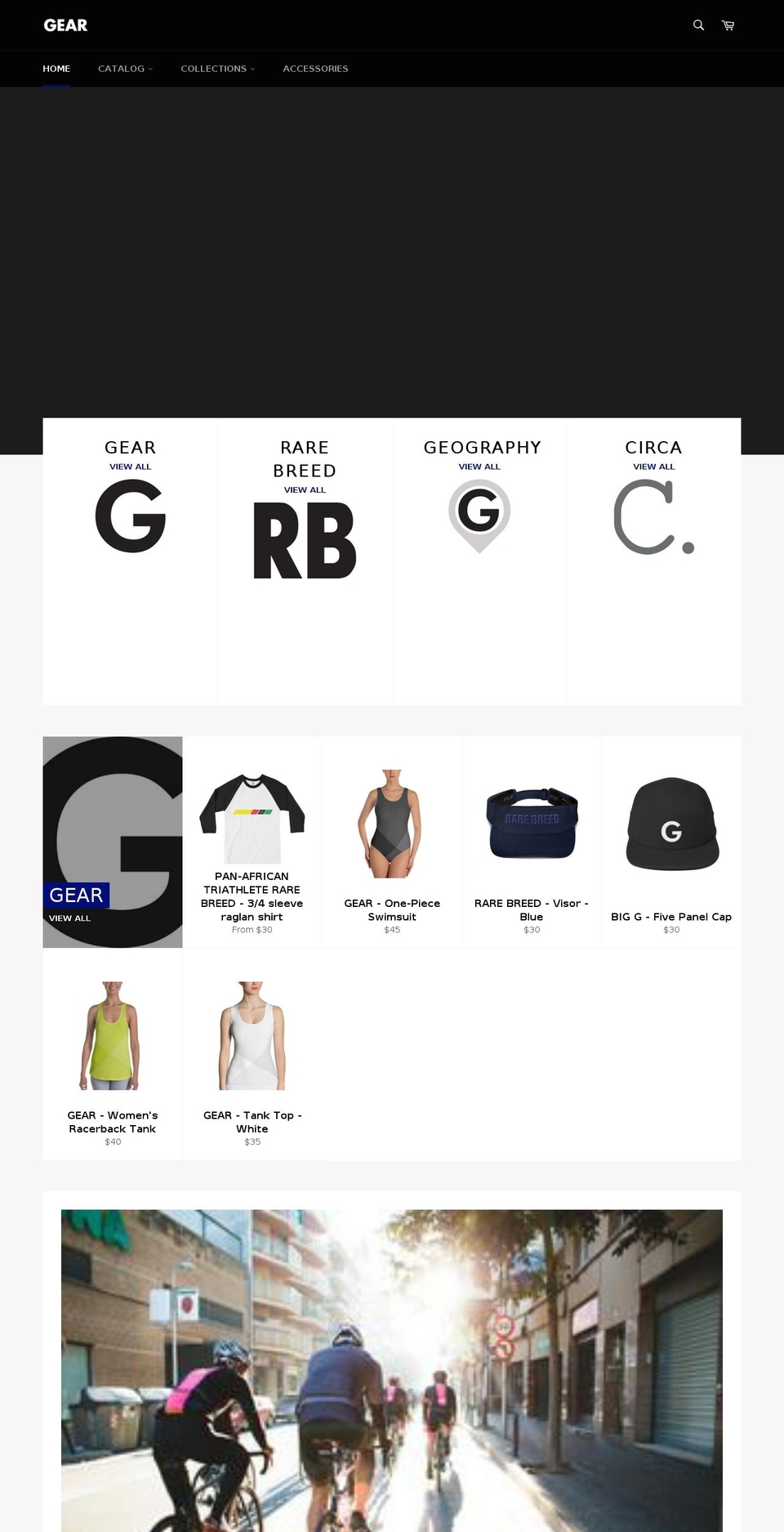 gearforhumanity.com — Shopify storefront screenshot