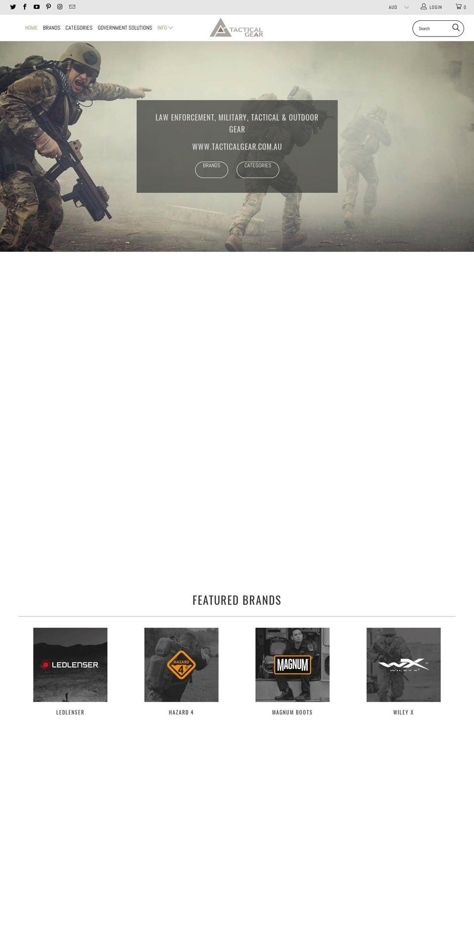 Tactical Gear Australia New Theme 180710 Shopify theme site example gearhub.com.au