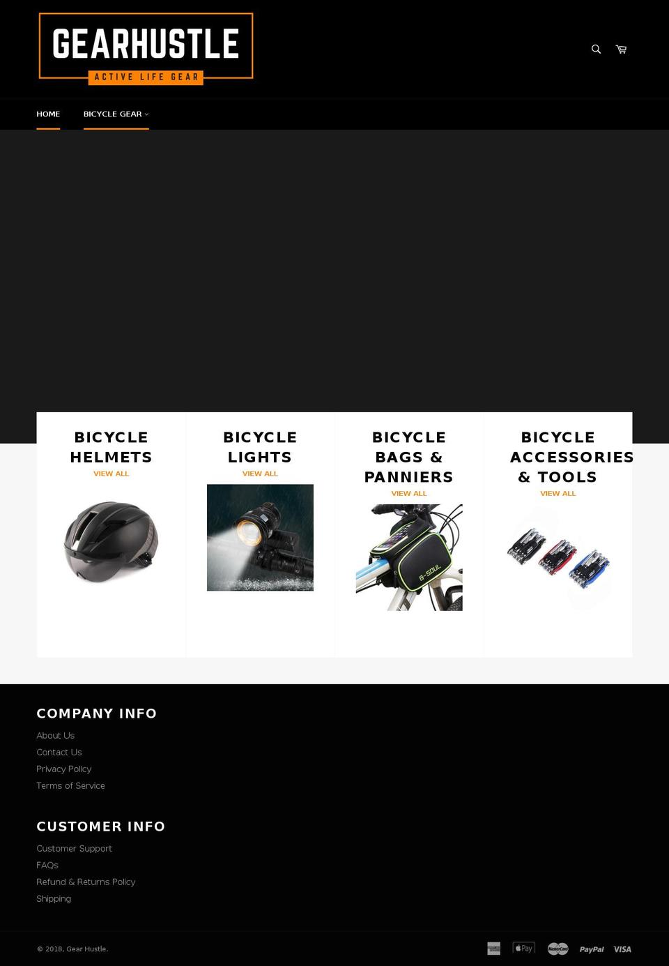 gearhustle.com — Shopify storefront screenshot