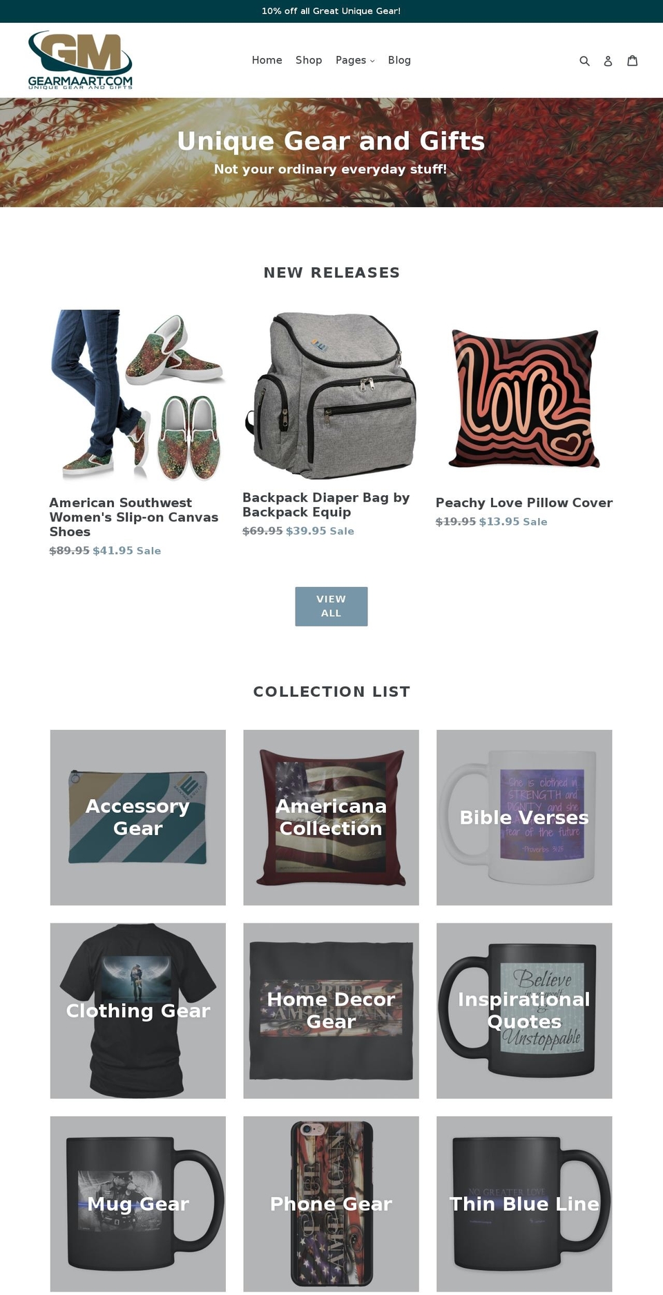 gearmaart.com — Shopify storefront screenshot