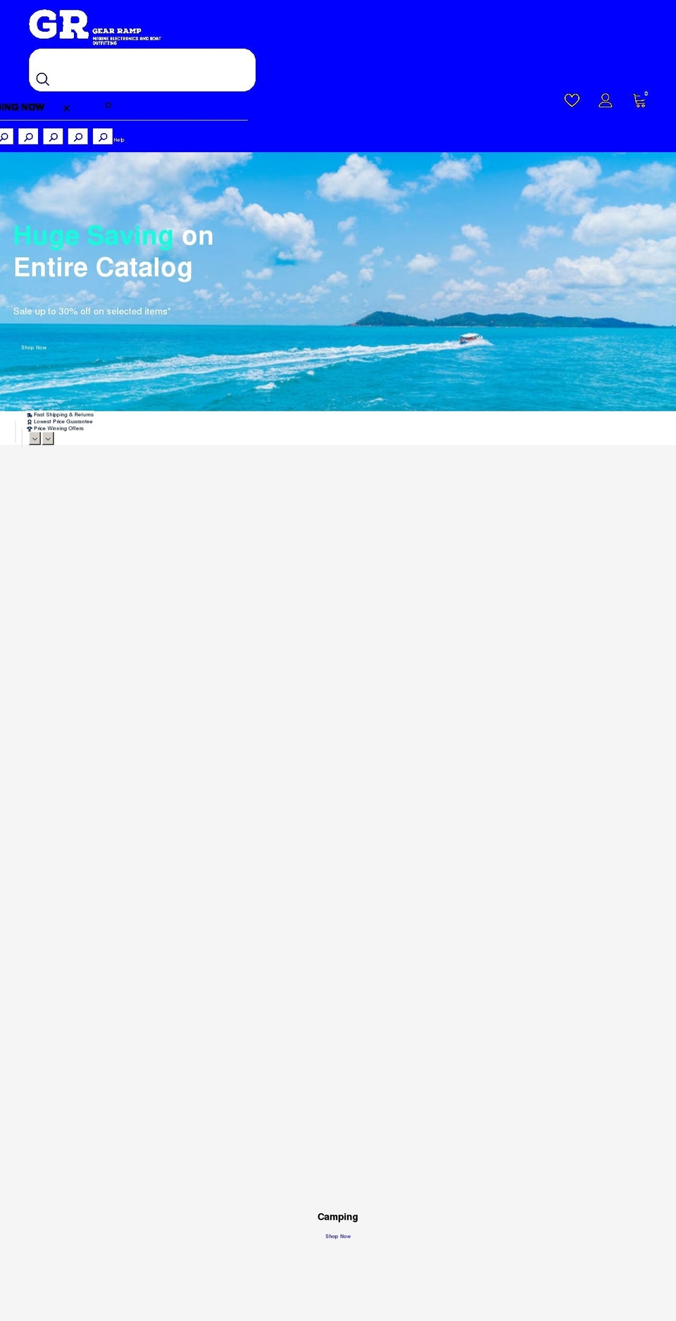 gearramp.com shopify website screenshot