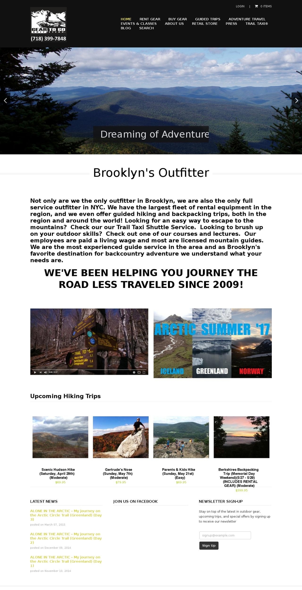 geartogooutfitters.com shopify website screenshot