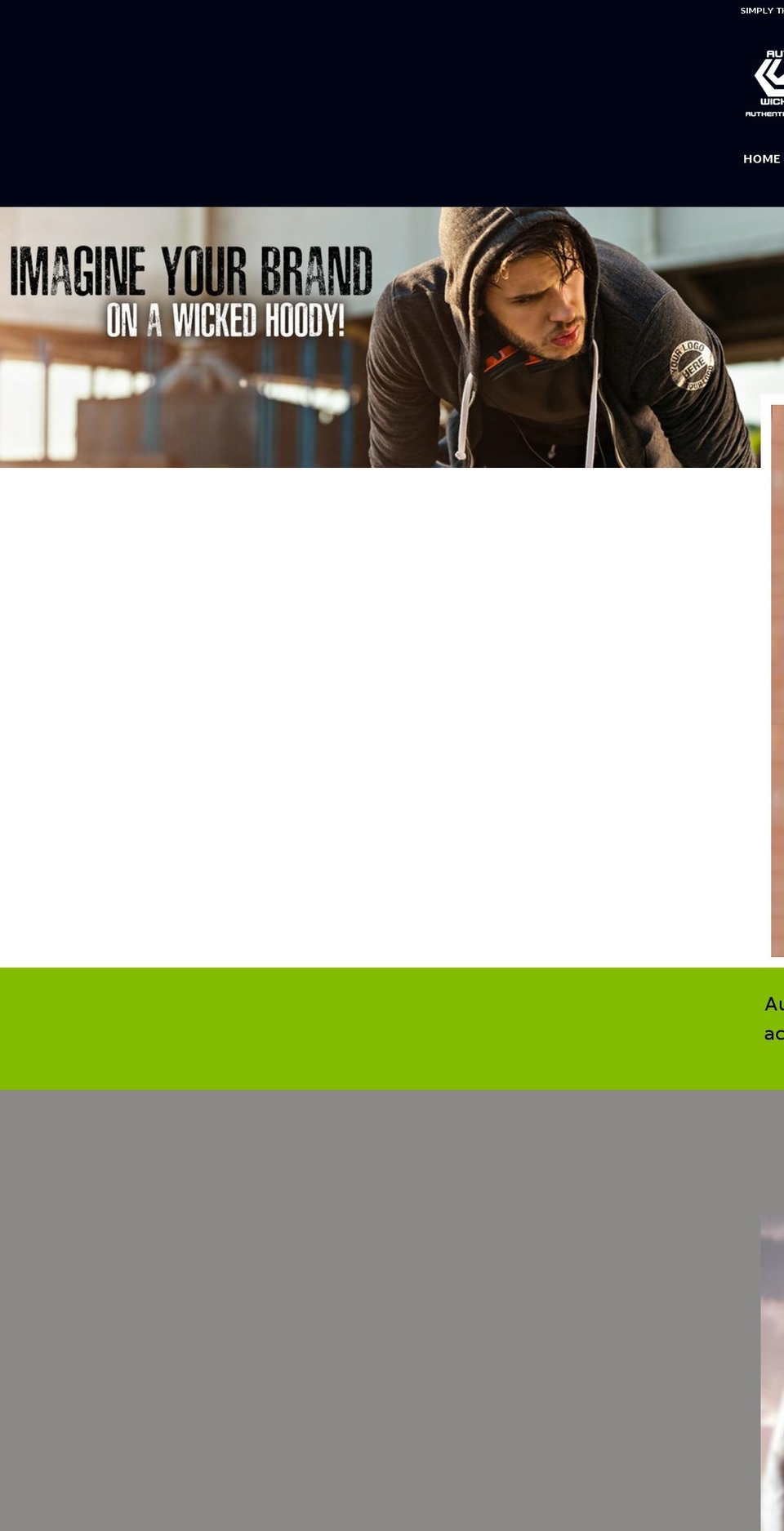 gearwicked.com — Shopify storefront screenshot