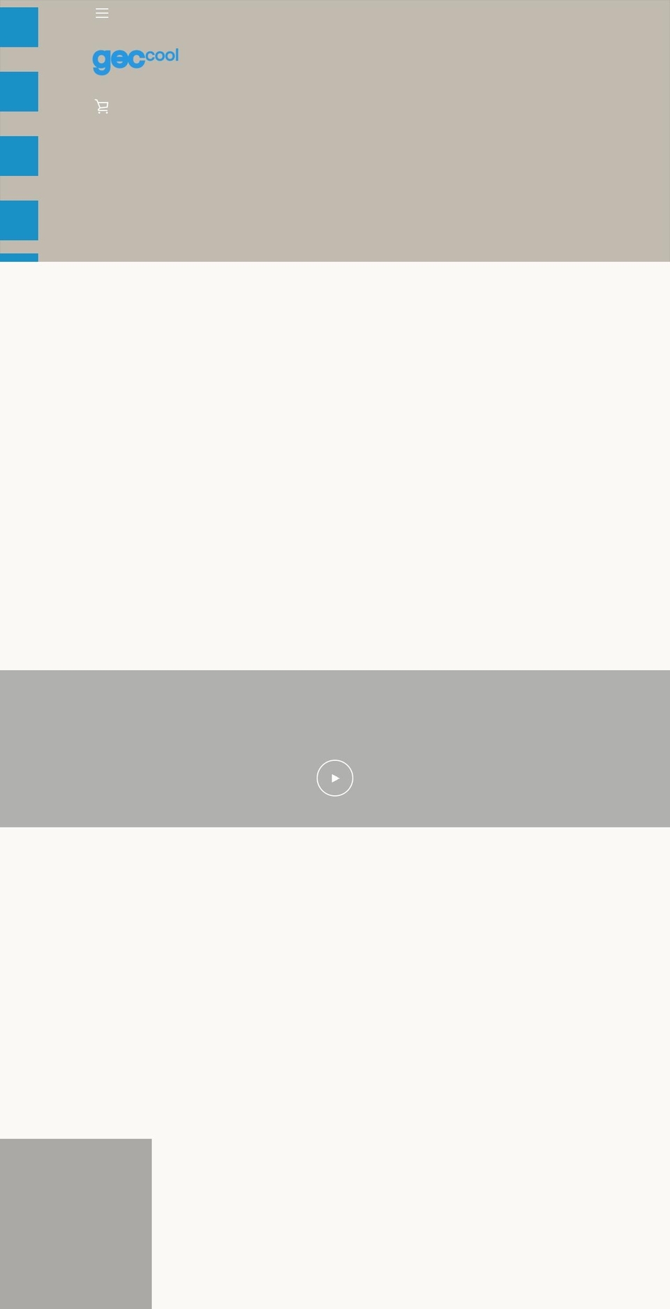 geccool.com — Shopify storefront screenshot