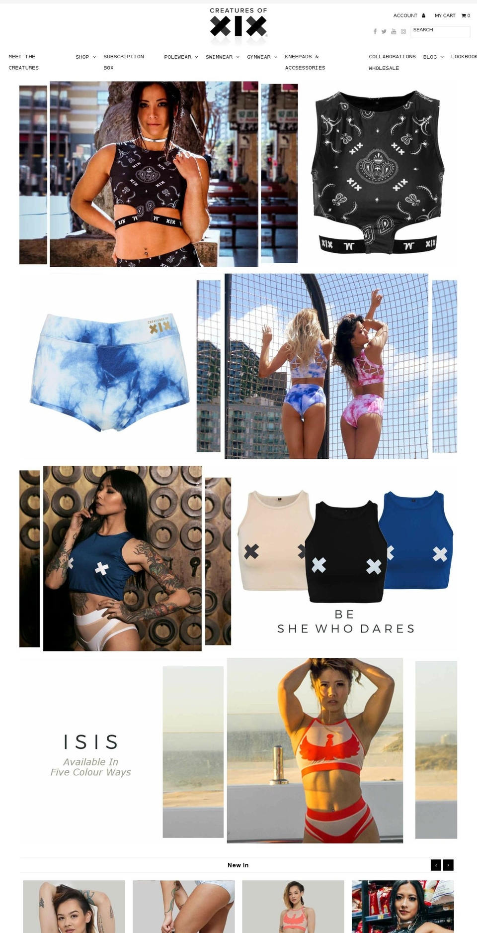 geckoxix.com — Shopify storefront screenshot