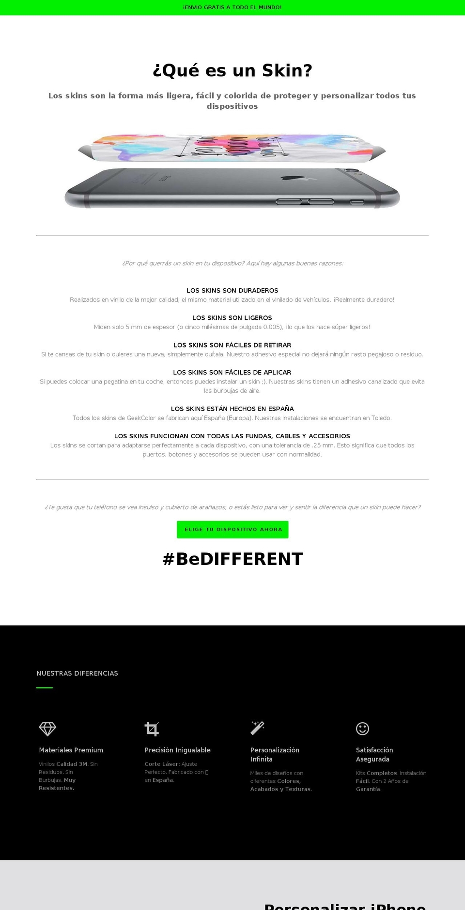 geekcolor.com — Shopify storefront screenshot