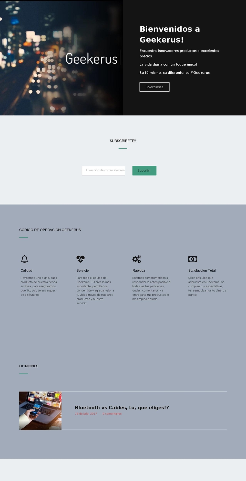 geekerus.com — Shopify storefront screenshot