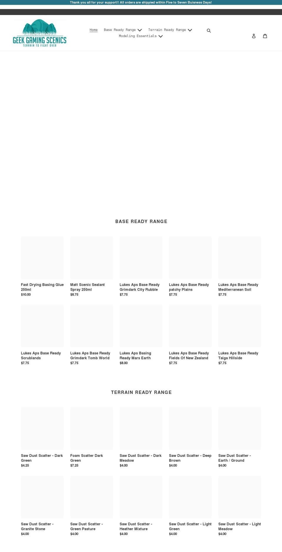 geekgamingusa.com shopify website screenshot