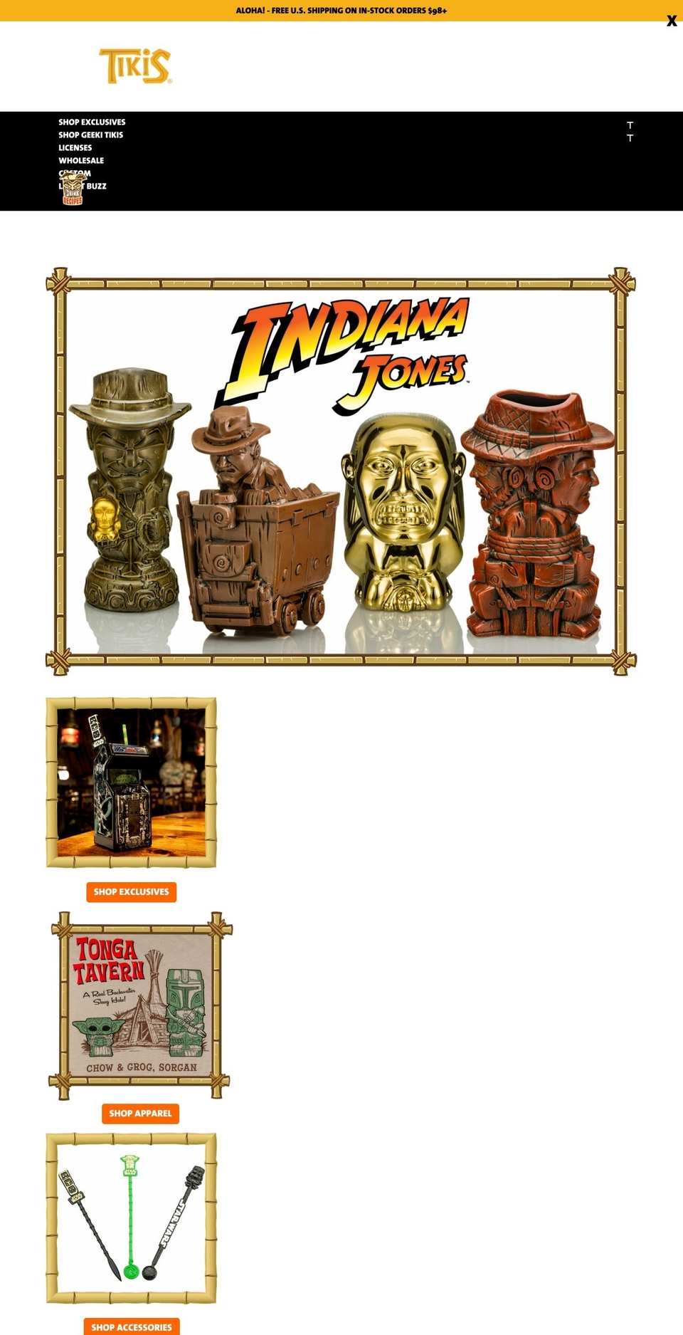 geekitikis.com shopify website screenshot