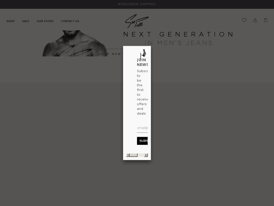 geepelli.com — Shopify storefront screenshot