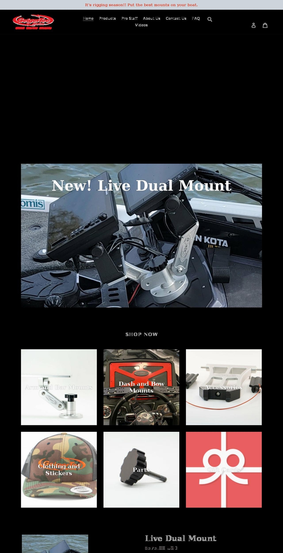 geigertecmarine.com shopify website screenshot