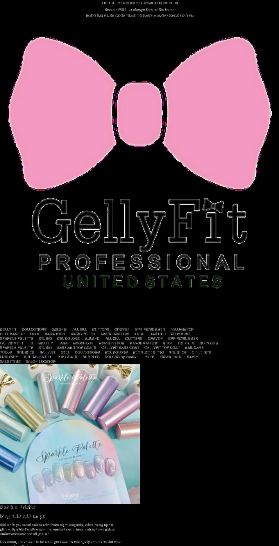 gellyfitusa.com shopify website screenshot