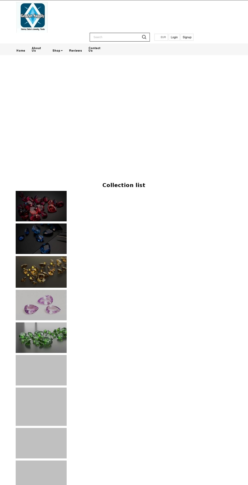 gemartsupply.com shopify website screenshot