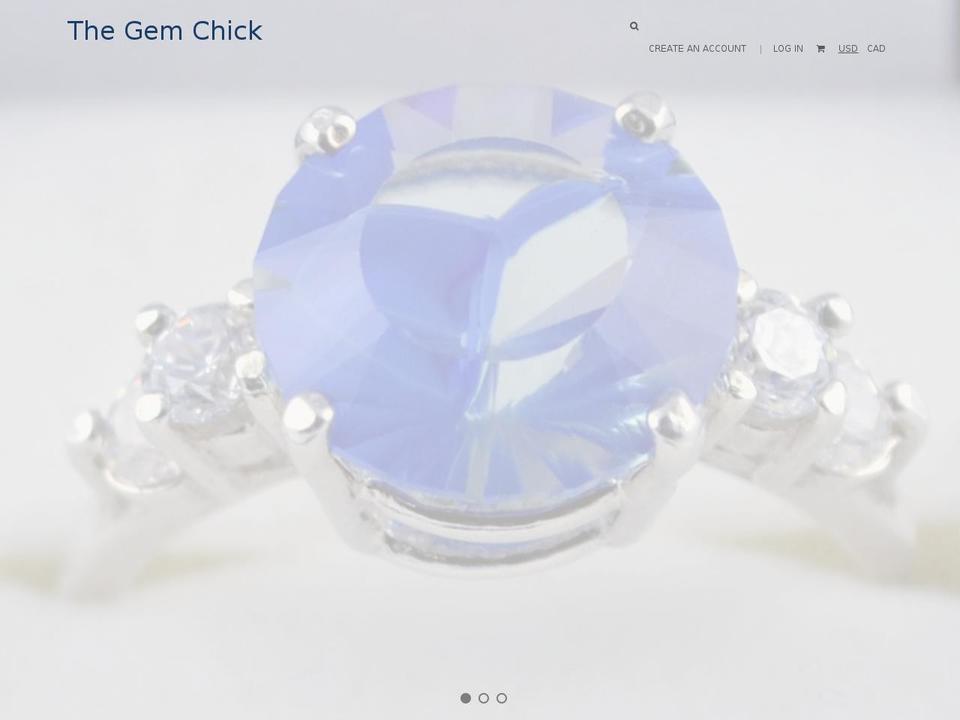 gemchick.com shopify website screenshot