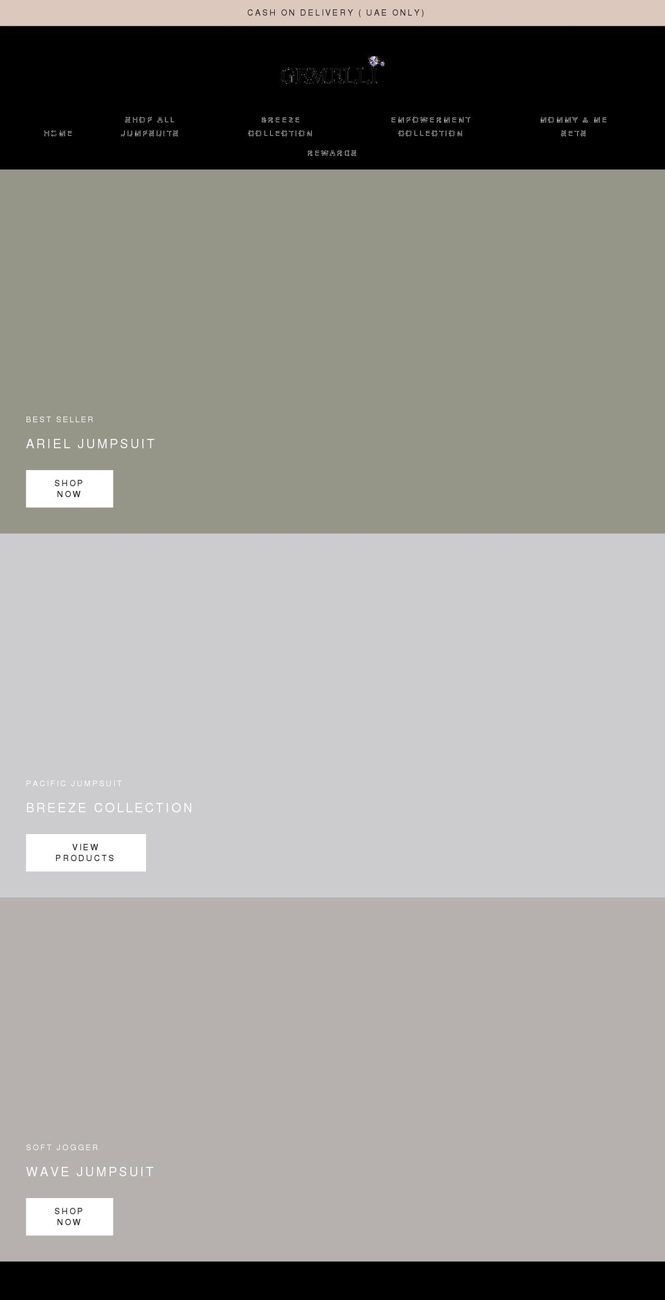 gemelli-couture.com shopify website screenshot