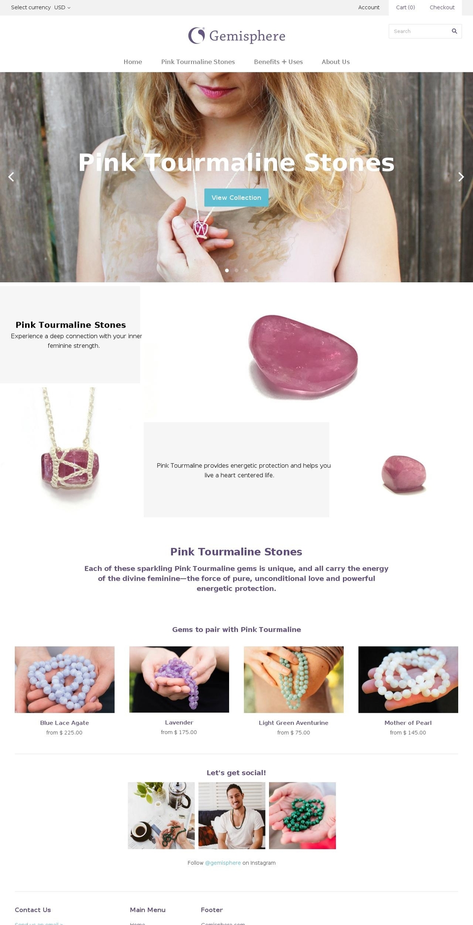 gemispherepharmacy.com shopify website screenshot