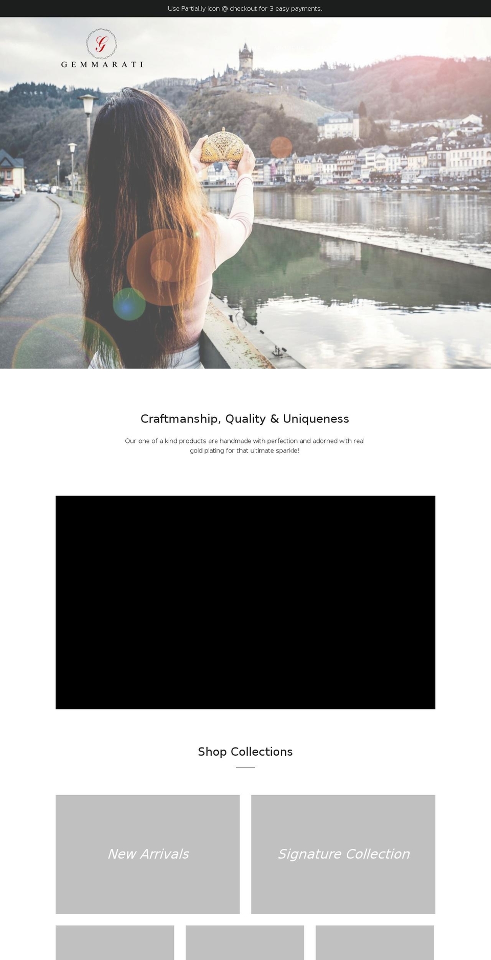 gemmarati.com — Shopify storefront screenshot
