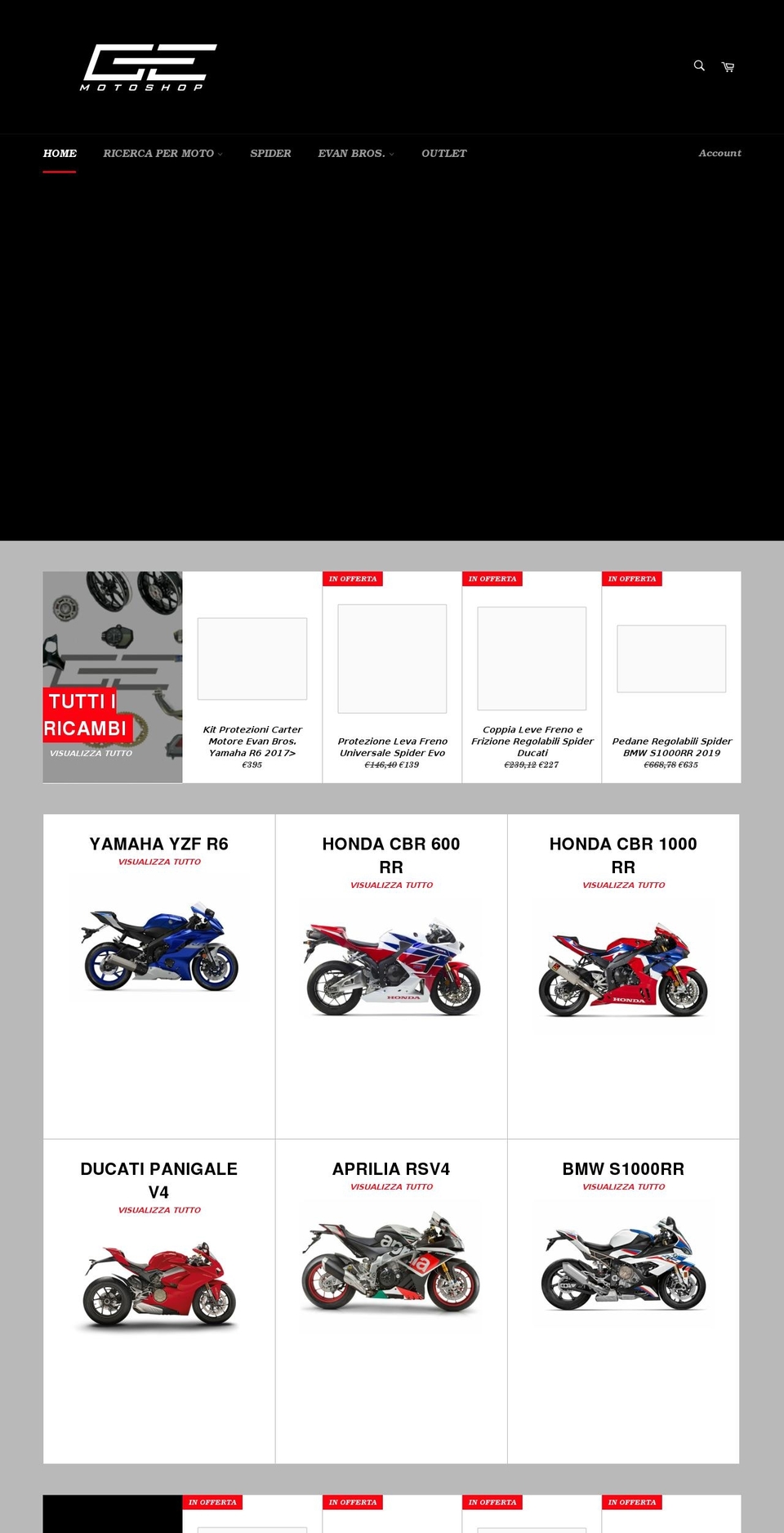 gemotoshop.com shopify website screenshot