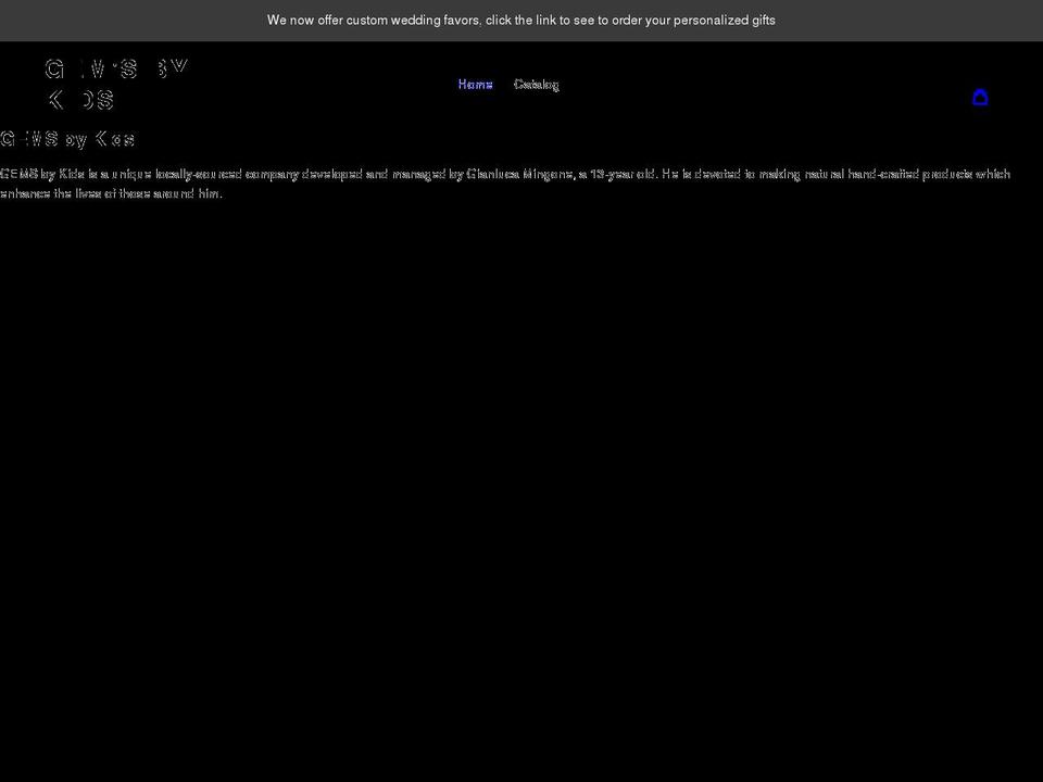 gemsbykids.com shopify website screenshot