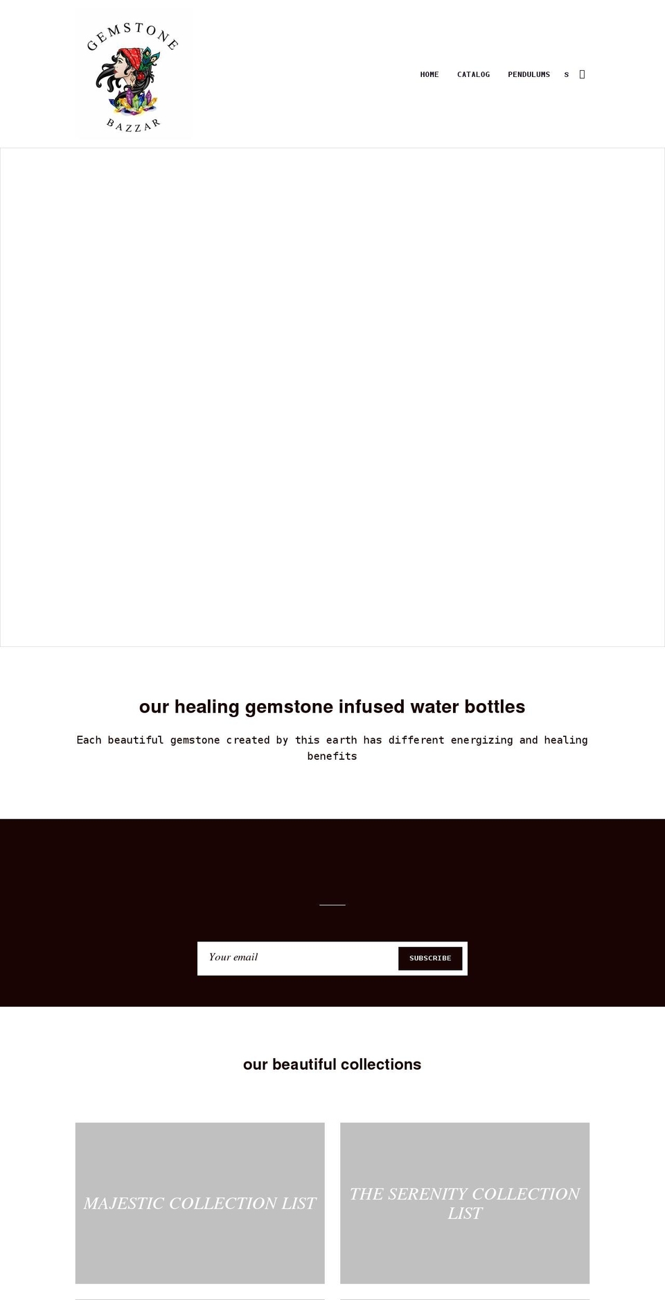 gemstonebazzar.com shopify website screenshot