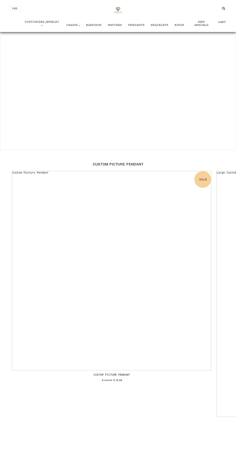 gemstonegods.com — Shopify storefront screenshot