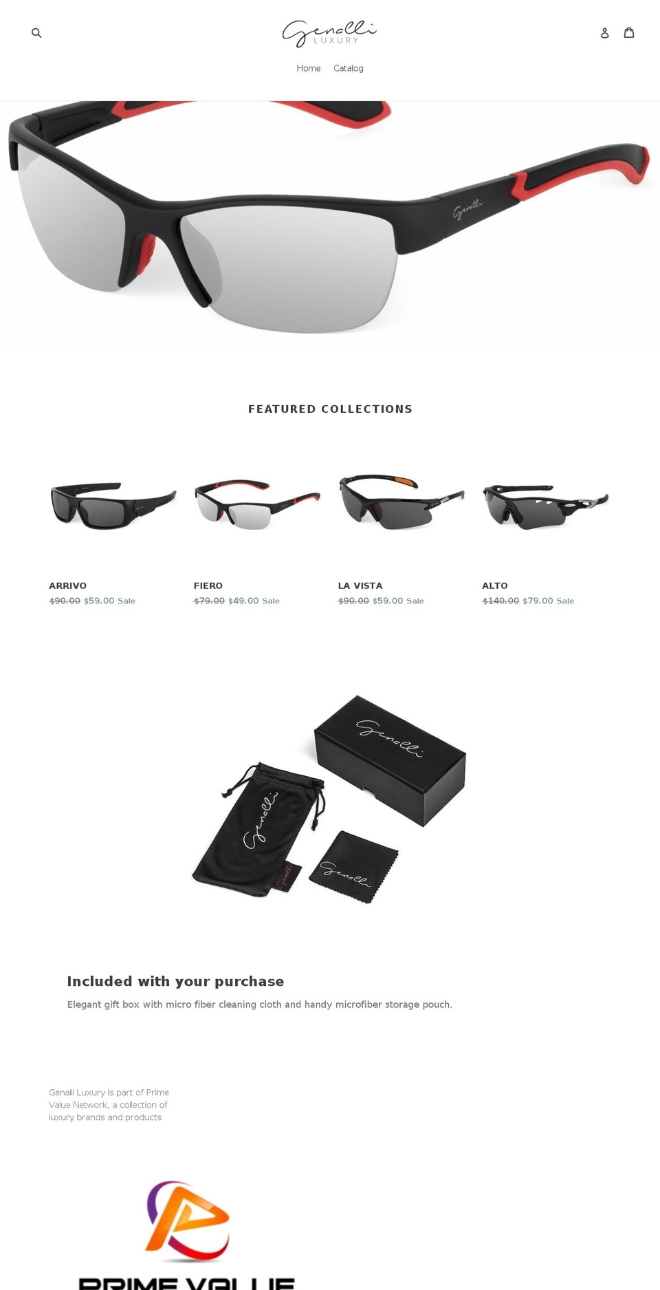 genalli.com — Shopify storefront screenshot
