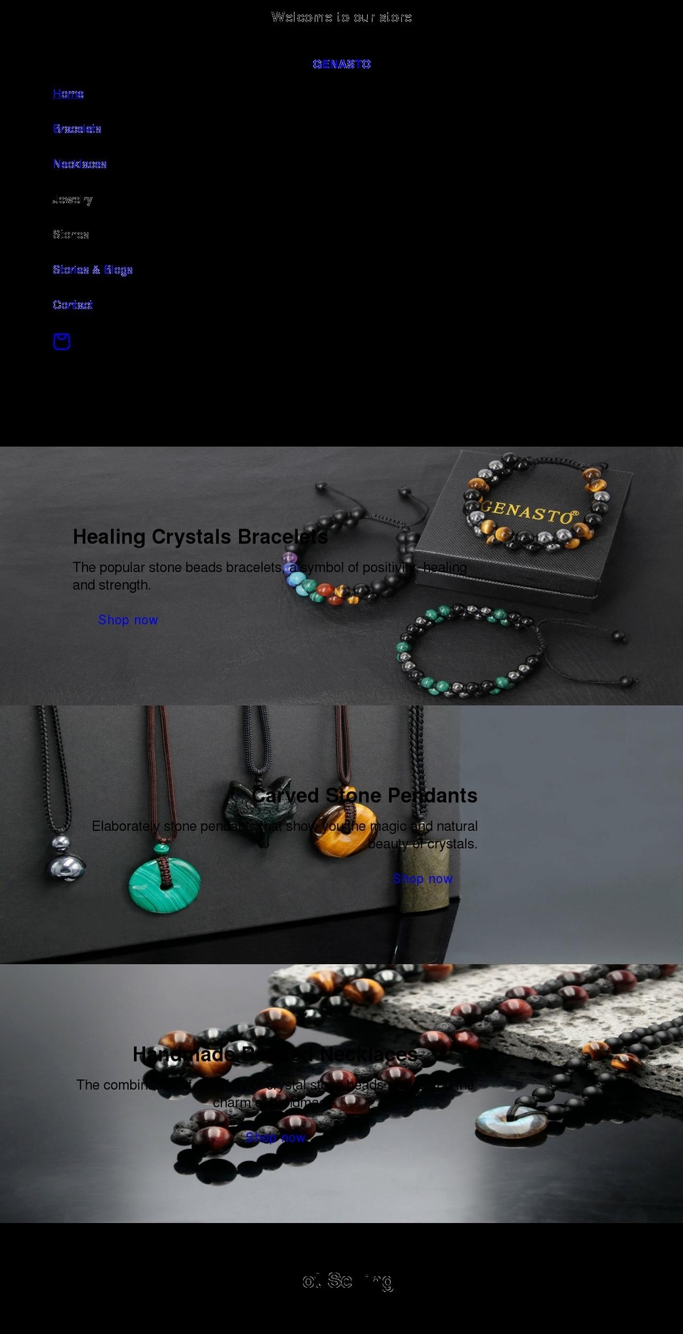 genasto.com shopify website screenshot