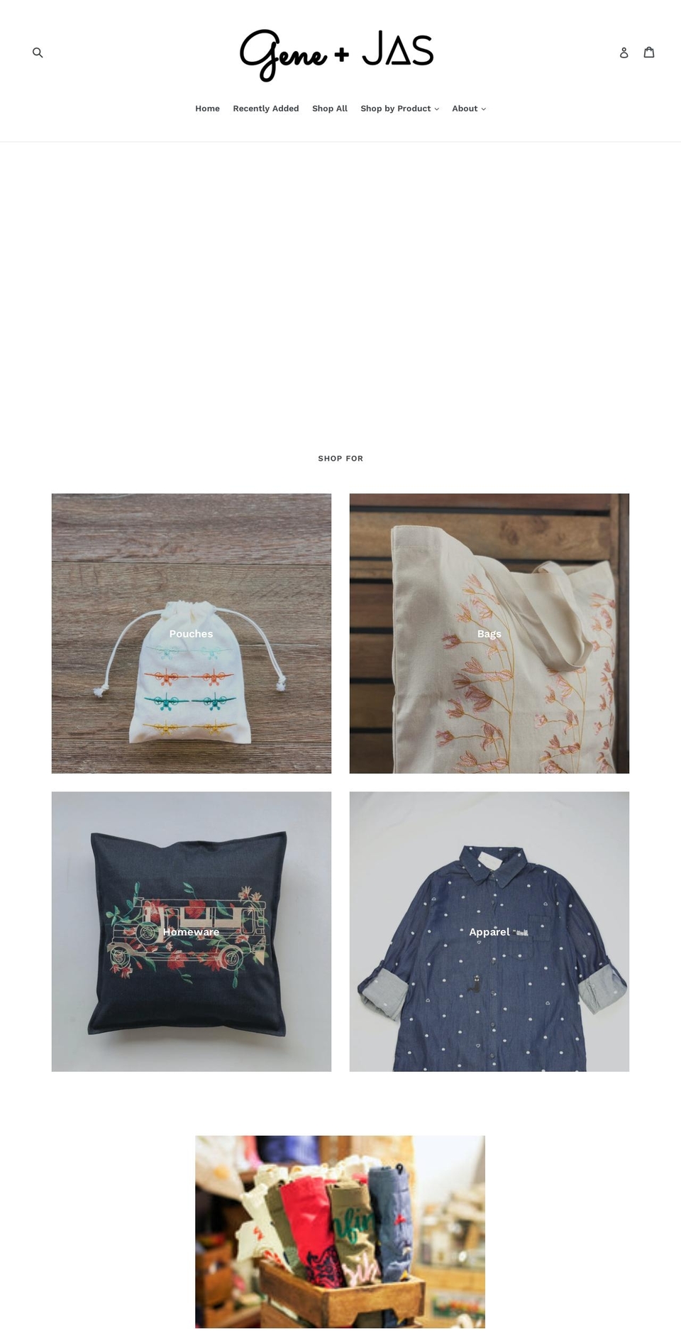 geneplusjas.com — Shopify storefront screenshot