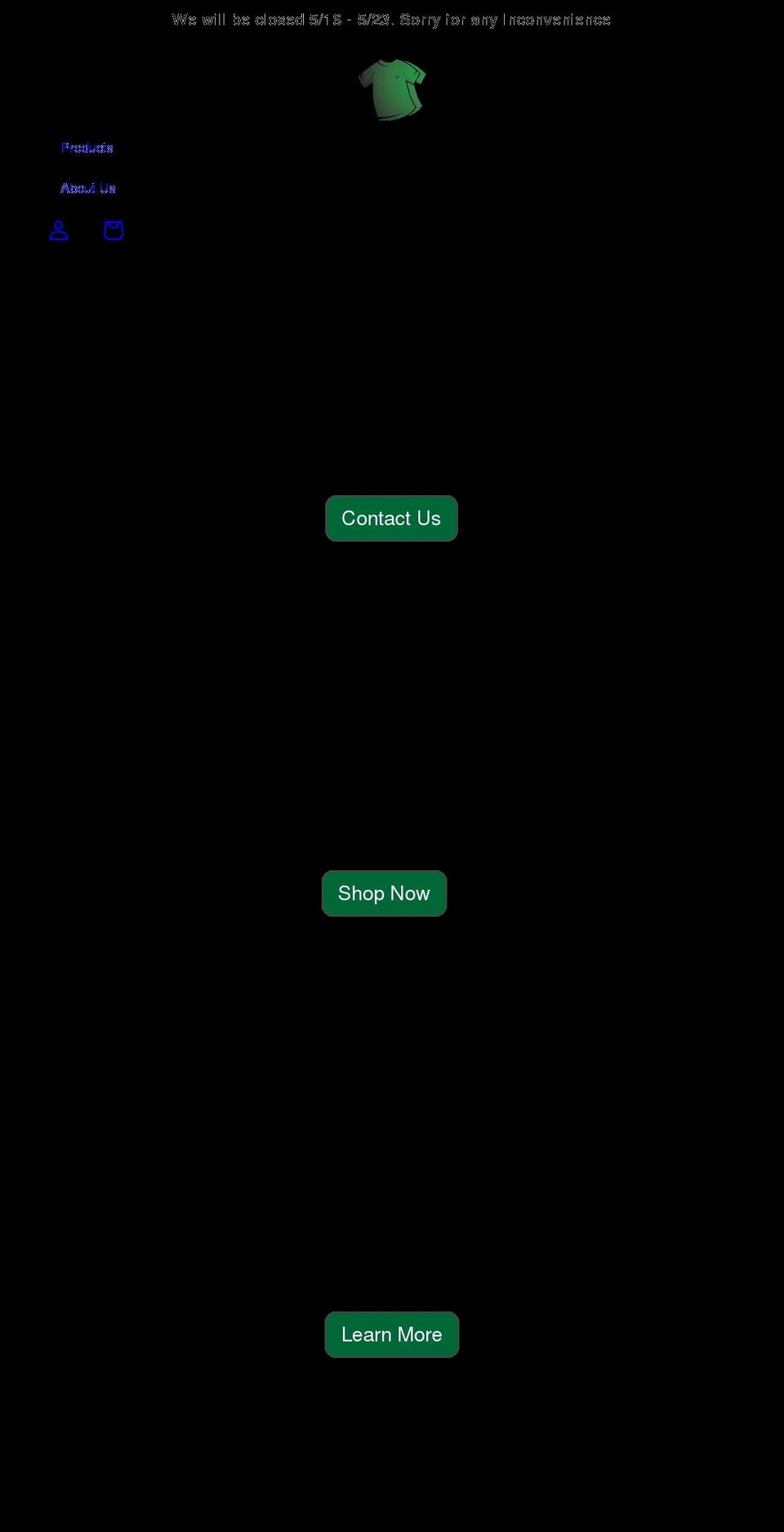 general-tee.com — Shopify storefront screenshot