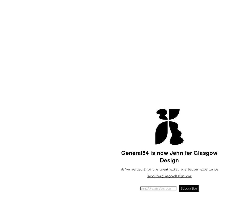 general54.com shopify website screenshot