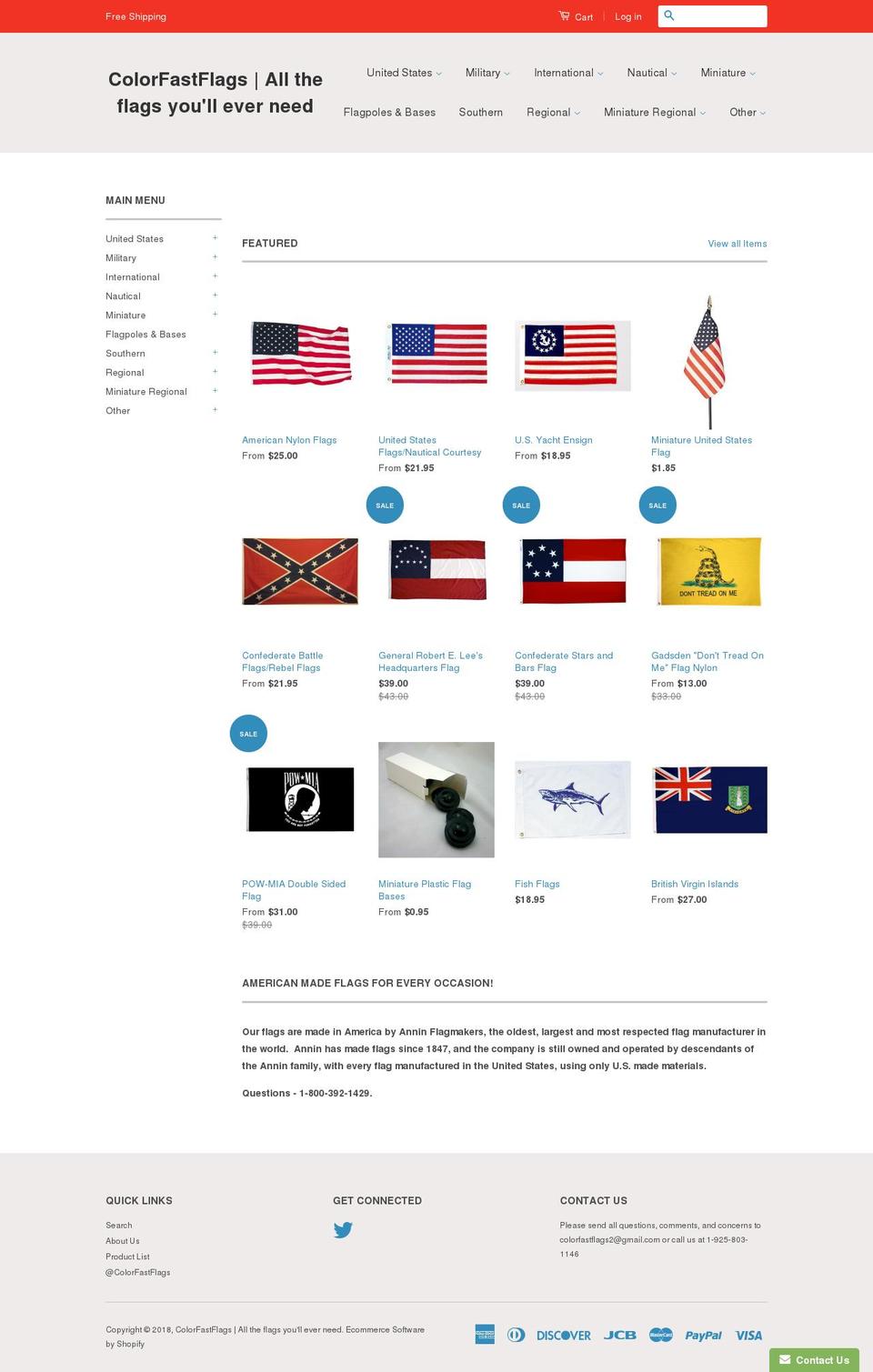 generalleeswarehouse.com shopify website screenshot
