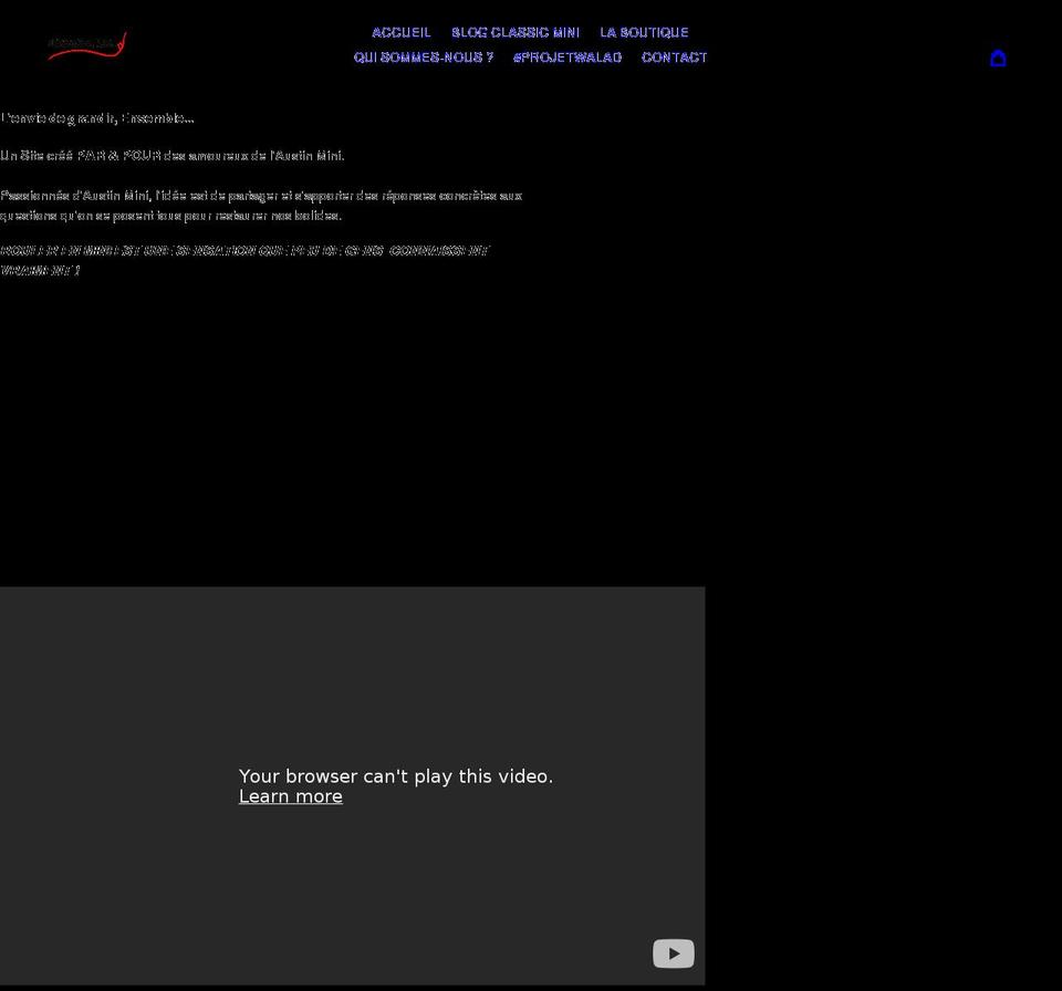generationminifrance.com shopify website screenshot