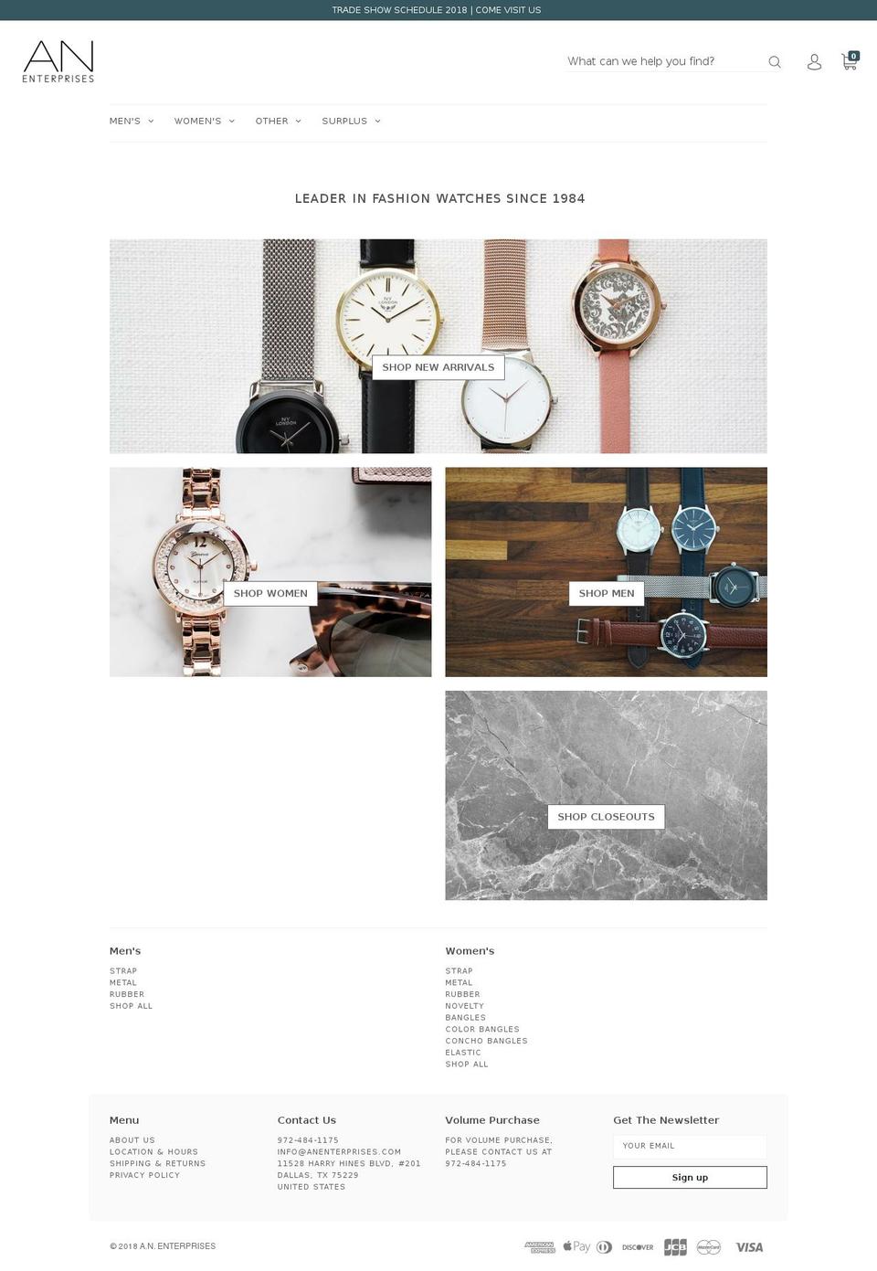 genevaplatinum.com — Shopify storefront screenshot