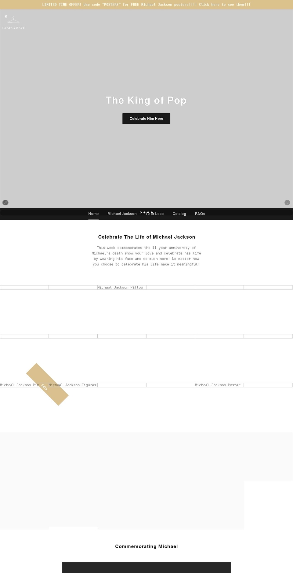 genevawave.com — Shopify storefront screenshot