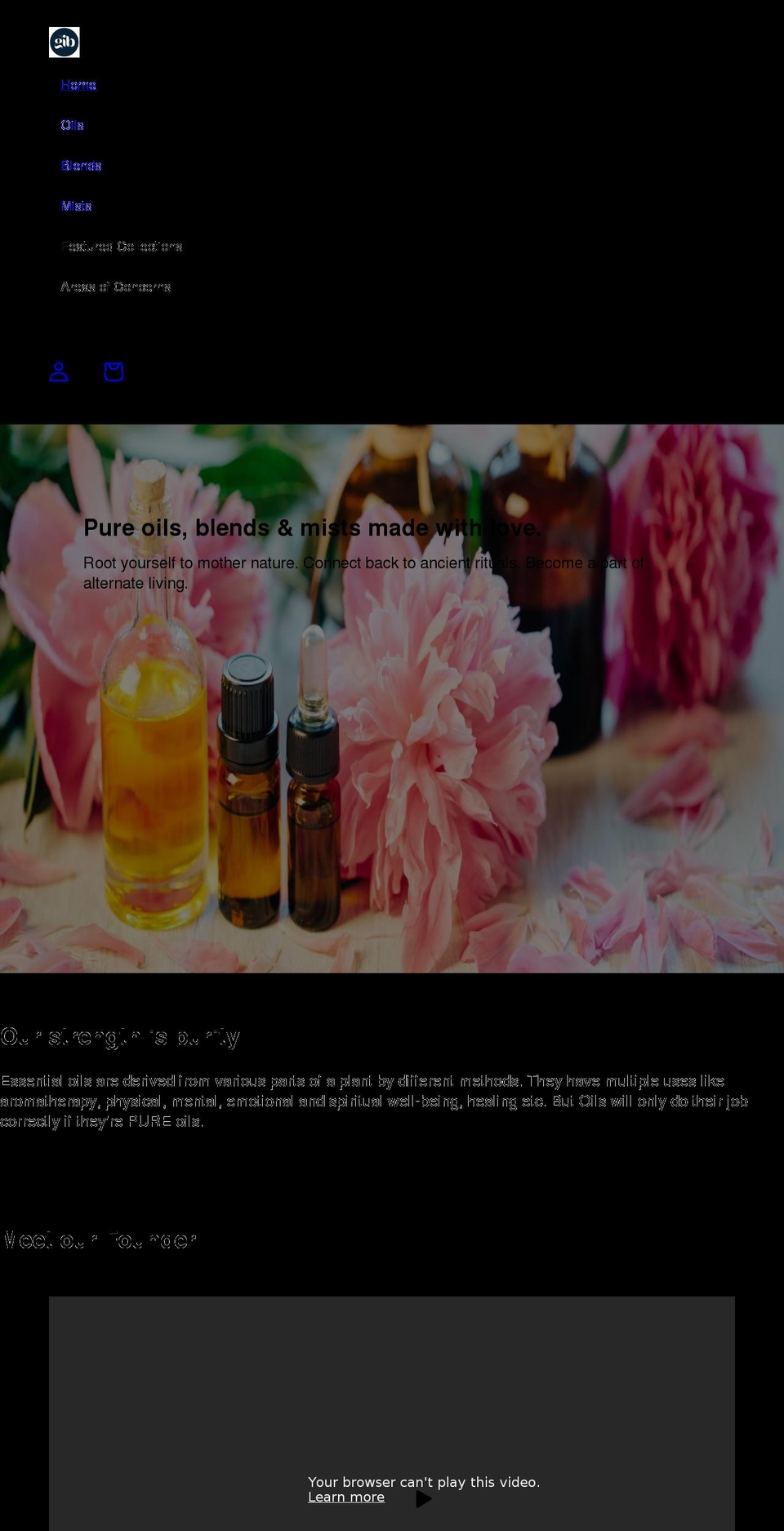 genieinabottle.in shopify website screenshot